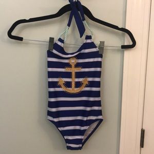 NWT cat and jack girls one piece bathing suit